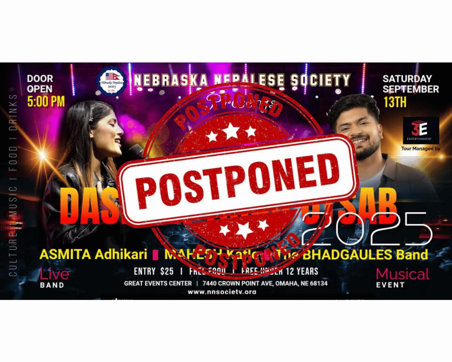 Dashain Tihar Utsab Postponed